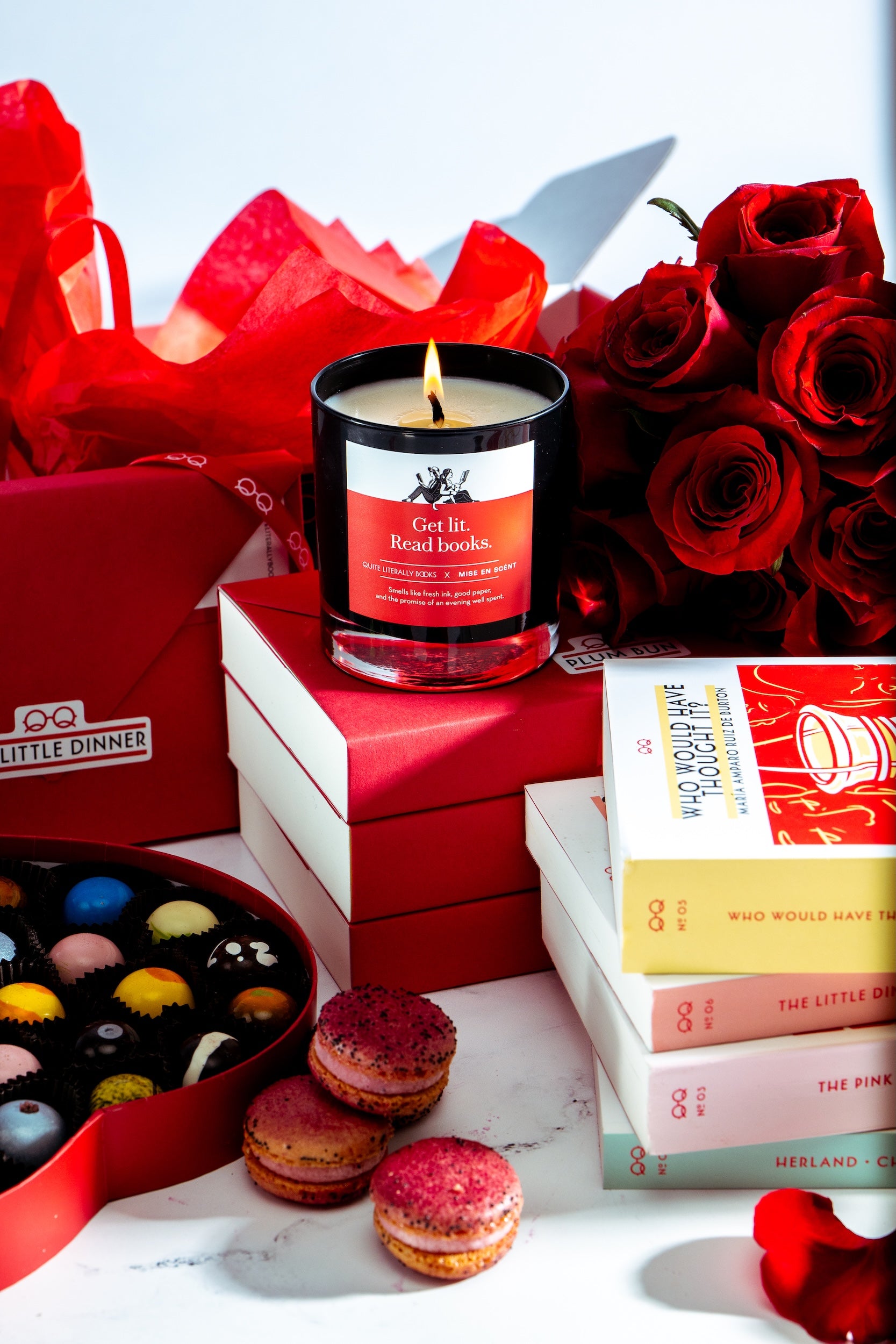 QLB x Mis En Scent: The Reader Candle