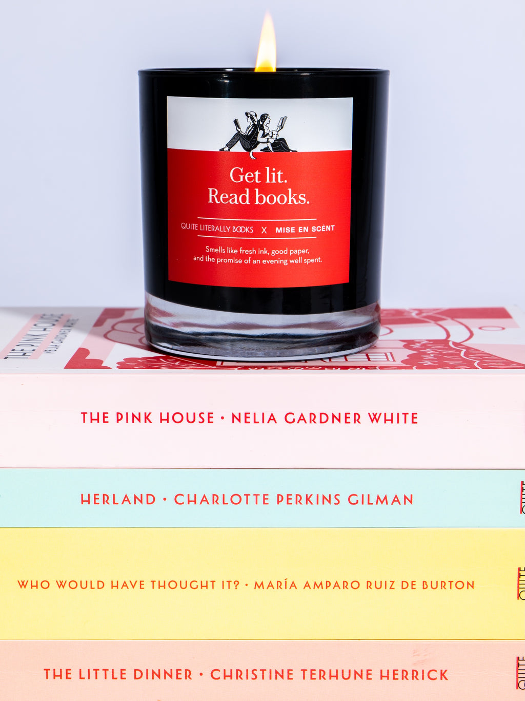 QLB x Mis En Scent: The Reader Candle
