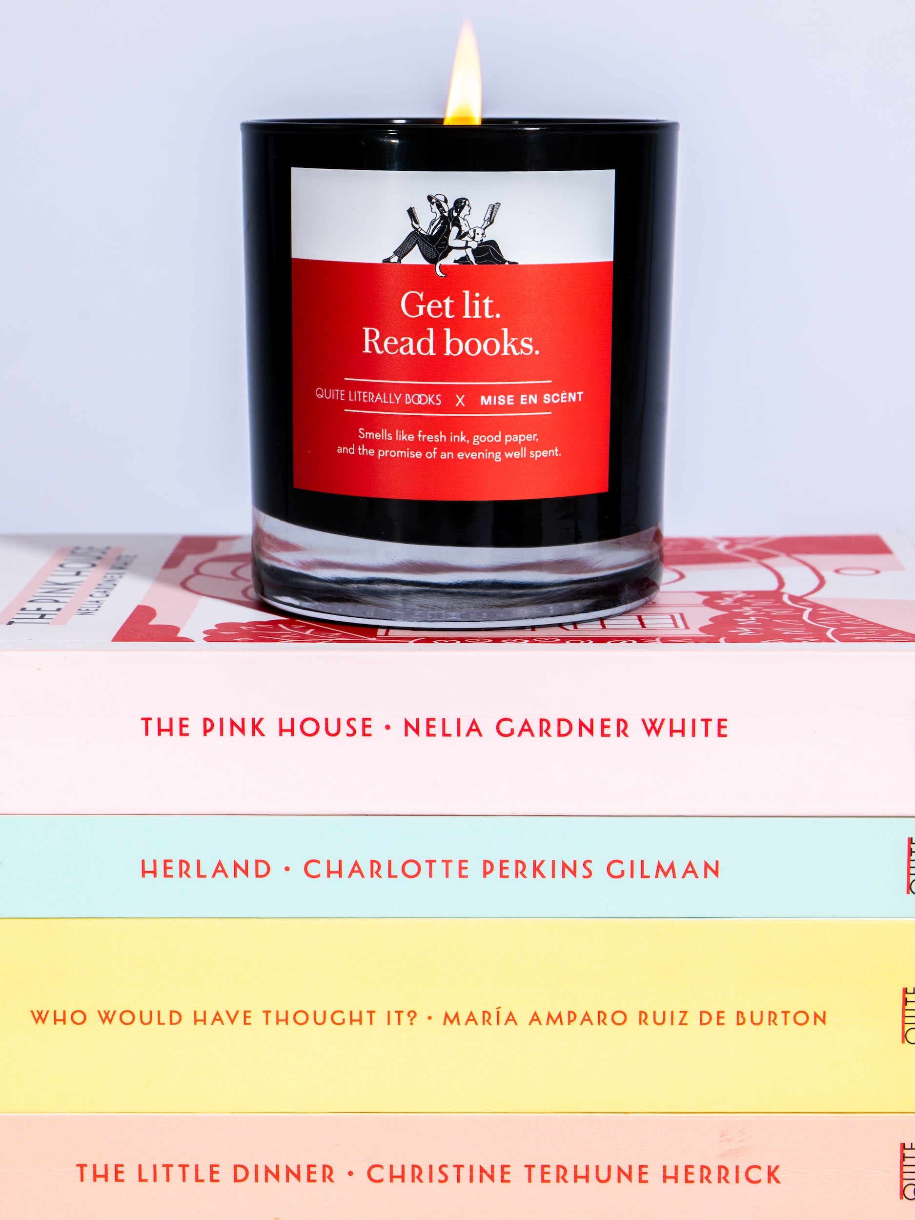 QLB x Mis En Scent: The Reader Candle